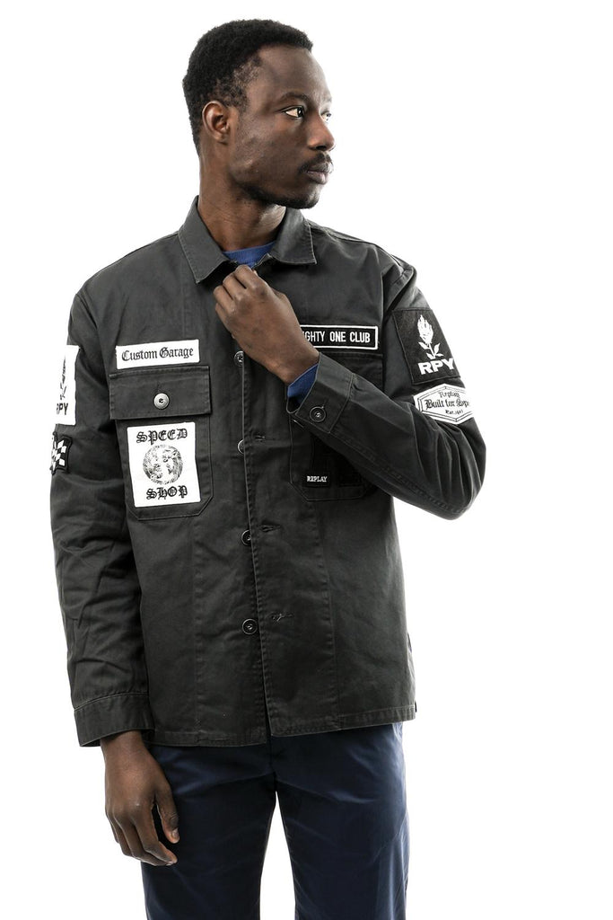 Giacca Uomo M8445C 000 85022N 099 Replay 