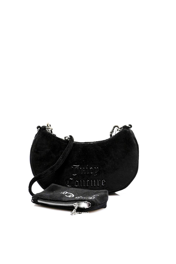 Juicy Couture BLOSSOM RHINESTONE S HOBOBLACK