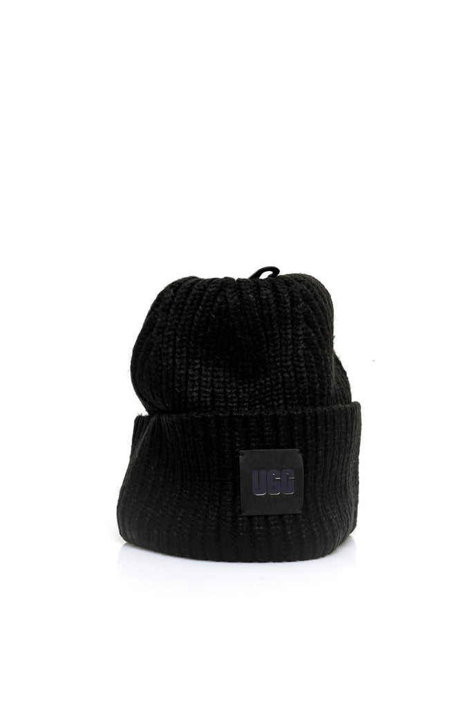 Berretta Unisex U CHUNKY RIB BEANIE 20061 BLACK Ugg 