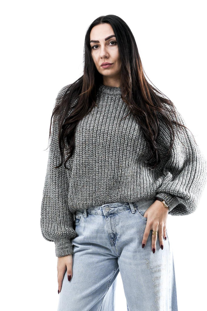 Maglia Donna EDA.5002512 GREY SHADOW Rino & pelle 