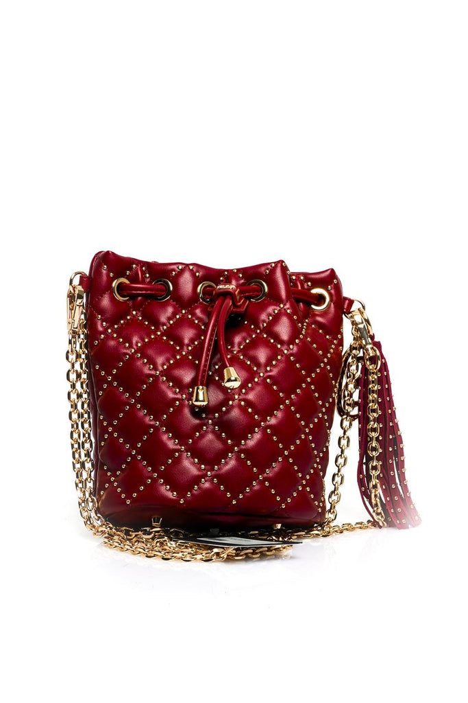 Borsa Donna NIGHT ED. S&S SMALL BUCKET SYNTHETIC RED La Carrie 