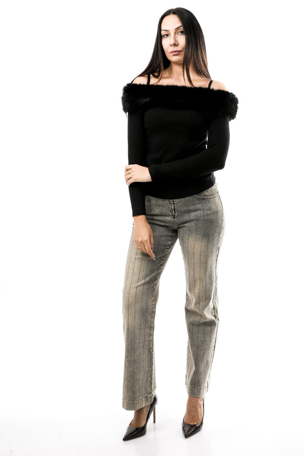 Maglia Donna No Secrets NS070 LIQUIRIZIA NS070 LIQUIRIZIA No Secrets 