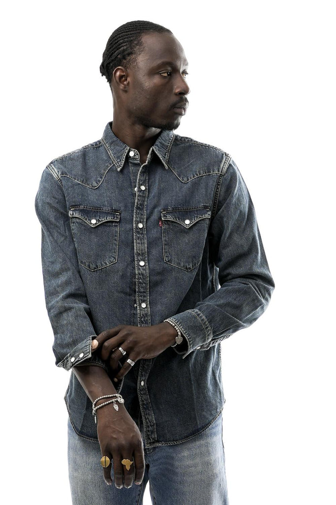 Camicia Uomo Levi's  BARSTOW WESTERN STANDARD 86744-0103 BARSTOW WESTERN STANDARD 86744-0103 Levi's 