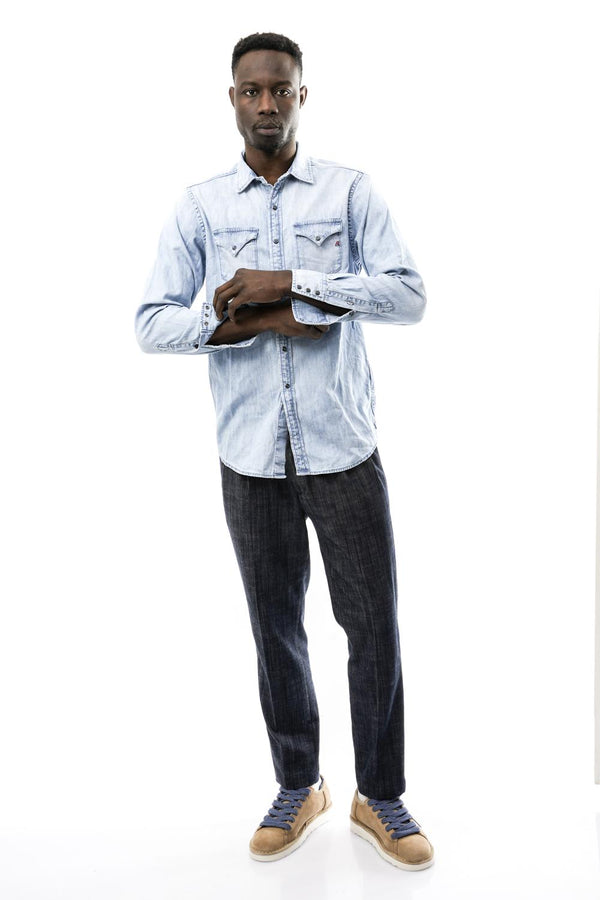 Camicia Uomo Replay M4860T 000 26C 12B 010 M4860T 000 26C 12B 010 Replay 