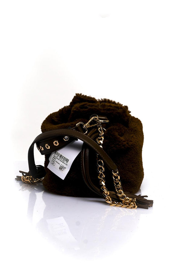 Borsa Donna La Carrie TEDDY BUCKET SYNTHETIC FUR BROWN TEDDY BUCKET SYNTHETIC FUR BROWN La Carrie 
