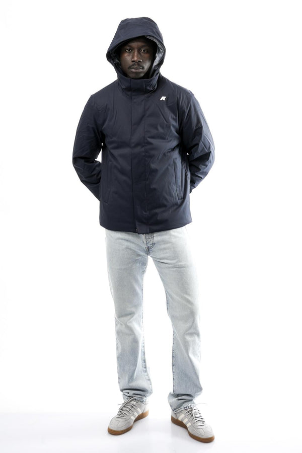 Giubbino Uomo K-way  JACKO TWILL MARMOTTA K8133DW AL9 JACKO TWILL MARMOTTA K8133DW AL9 K-way 