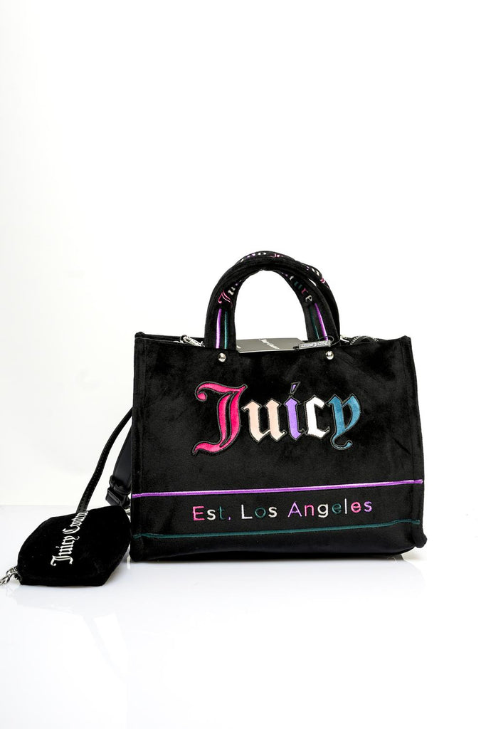 Juicy Couture IRIS VELVET M.SHOPPER BIJIR5522WTVMULTICOLOR/BLACK