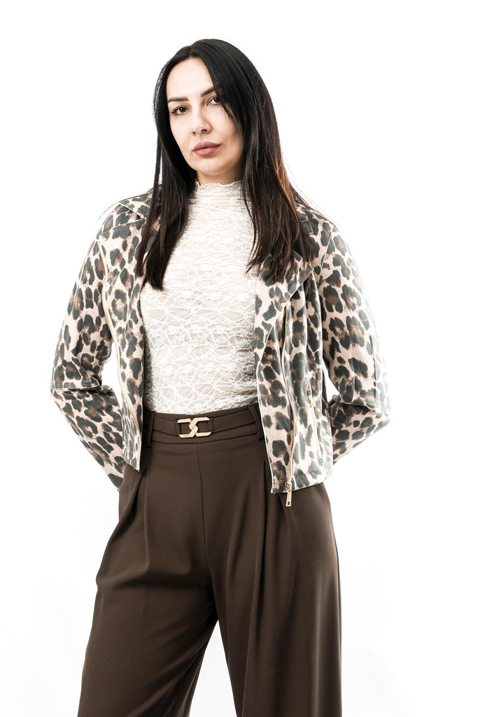 Giubbino Donna Rino & pelle INE.7002621 LEOPARD INE.7002621 LEOPARD Rino & pelle 