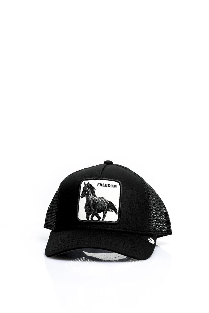 Cappello Unisex Goorin Bros. ANIMAL CAP FREEDOM HORSE BLACK ANIMAL CAP FREEDOM HORSE BLACK Goorin Bros. 