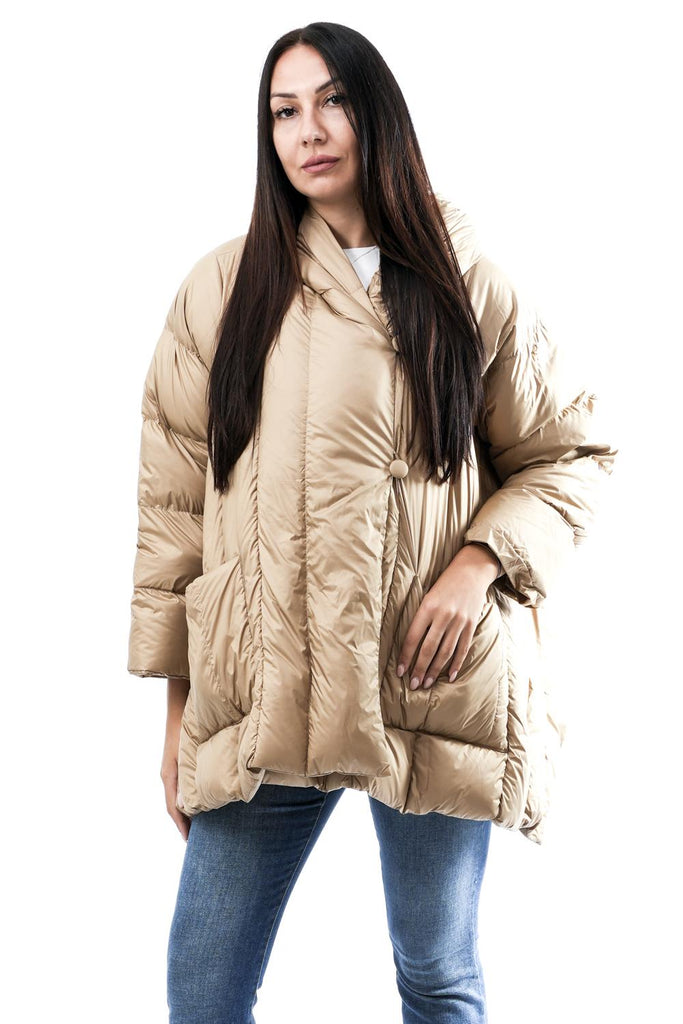 Piumino Donna SS018 CARAMELLO No Secrets 