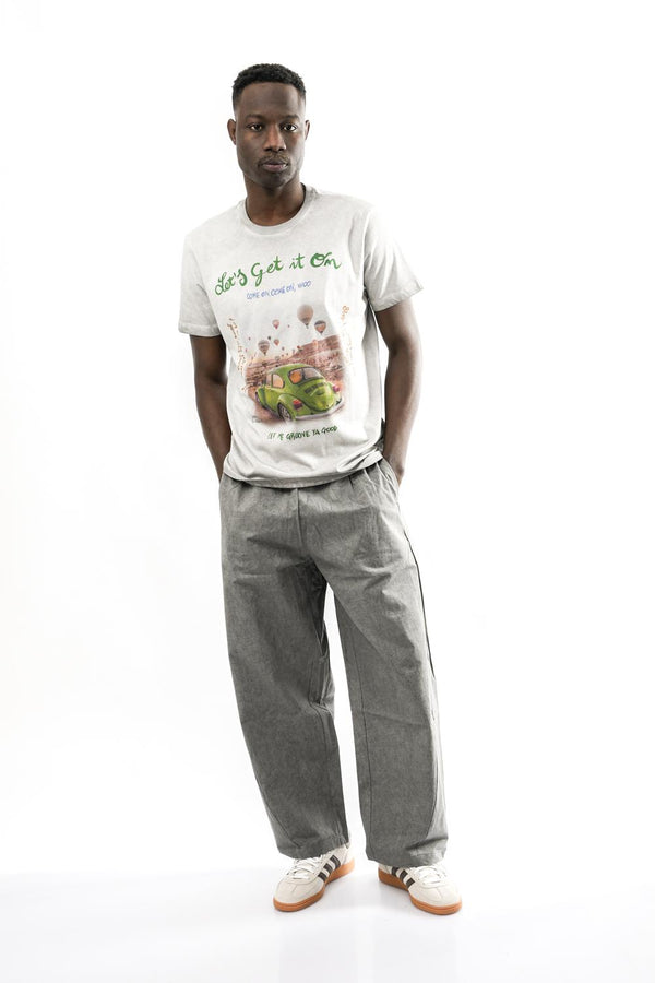 T-shirt Uomo PHOTOS PRINT 82 ARGENTO Bob 