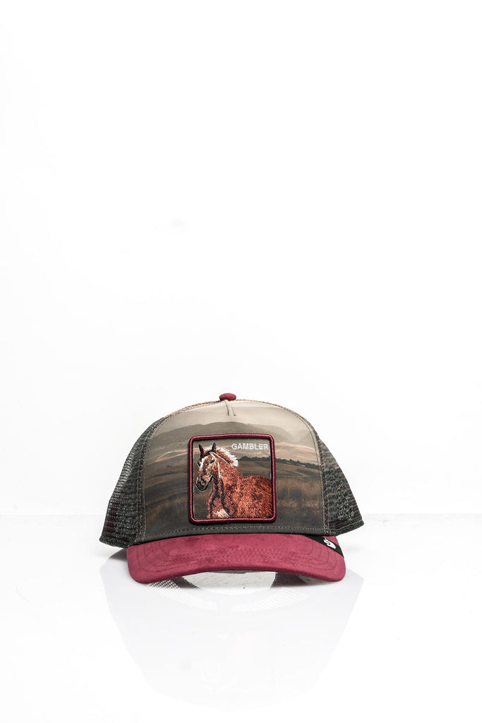 Cappello Unisex Goorin Bros. ANIMAL CAP ACID SHEEP ANIMAL CAP STALLION IN THE ELEMENT RED Goorin Bros. 
