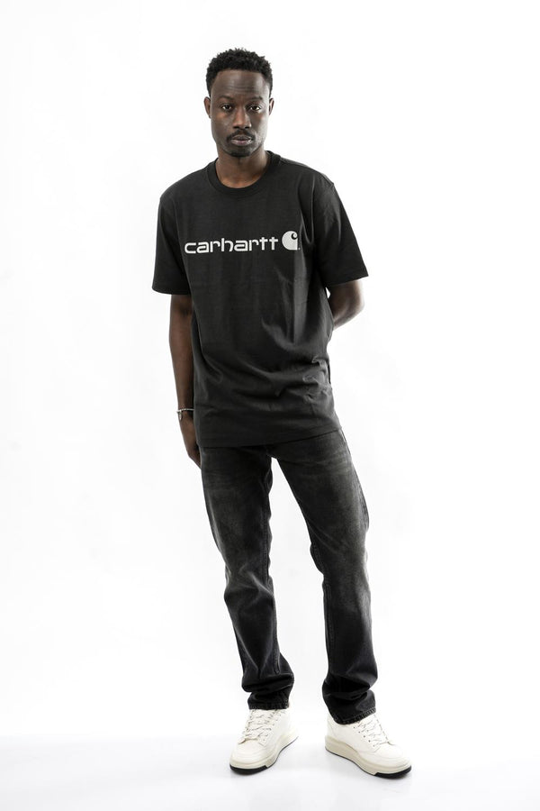 T-shirt Uomo Carhartt 103361 BLACK/GRAY 103361 BLACK/GRAY Carhartt 