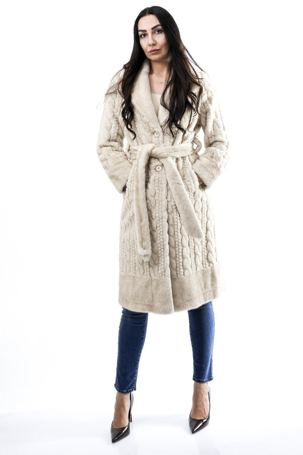 Cappotto Donna NS203 CAPPUCCINO No Secrets 