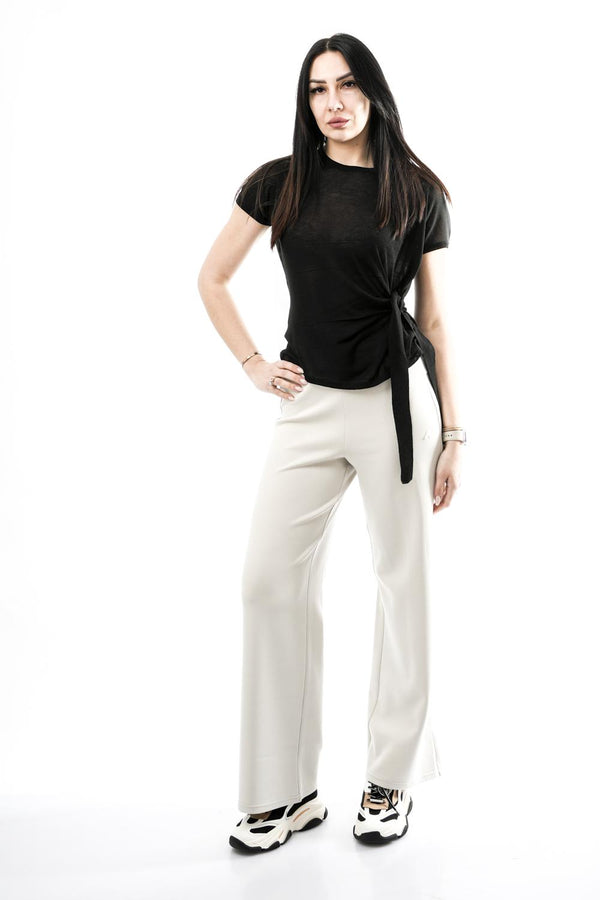 T-shirt Donna WONNE.5002623 BLACK Rino & pelle 