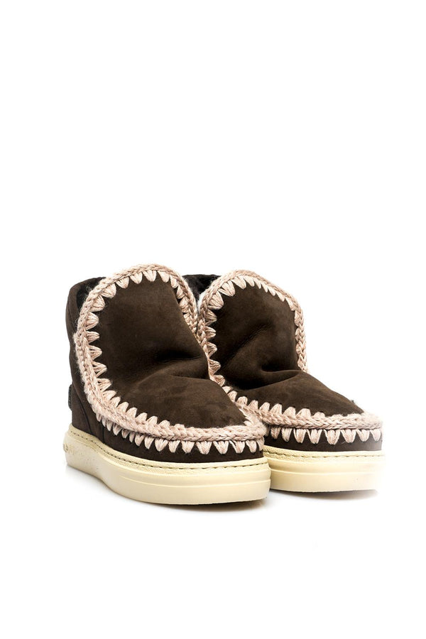 Stivali Donna ESKIMO SNEAK BOLD GLITTER LOGO MOCHA Mou 
