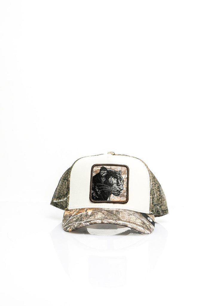 Cappello Unisex Goorin Bros. ANIMAL CAP FIRE BLACK ANIMAL CAP PANTHER TREE CAMO Goorin Bros. 