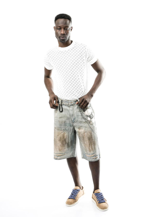 Bermuda Uomo Acupuncture OCEAN FRONT SHORT DENIM BLUE OCEAN FRONT SHORT DENIM BLUE Acupuncture 