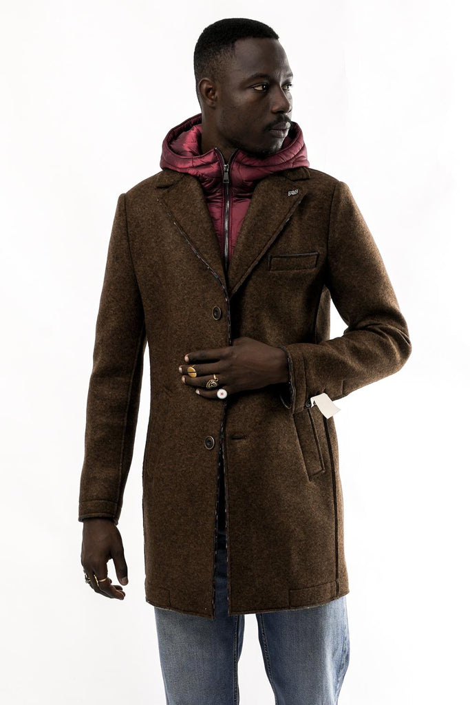 Cappotto Uomo Bob ANDY186TRT186 MARRONE ANDY186TRT186 MARRONE Bob 
