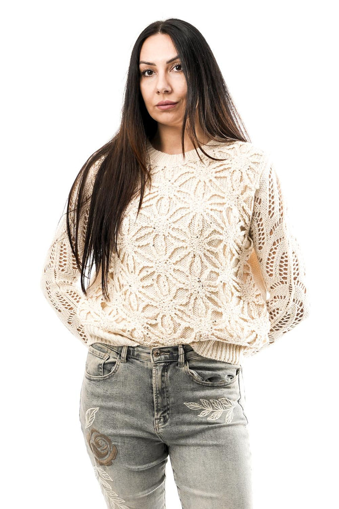 Maglia Donna NS246 CARAMELLO No Secrets 