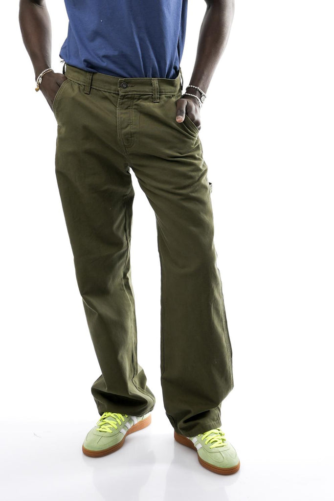 Pantalone Unisex Dickies CANVAS CARPENTER LIGHWEIGHT MILITARY GR CANVAS CARPENTER LIGHWEIGHT MILITARY GR Dickies 