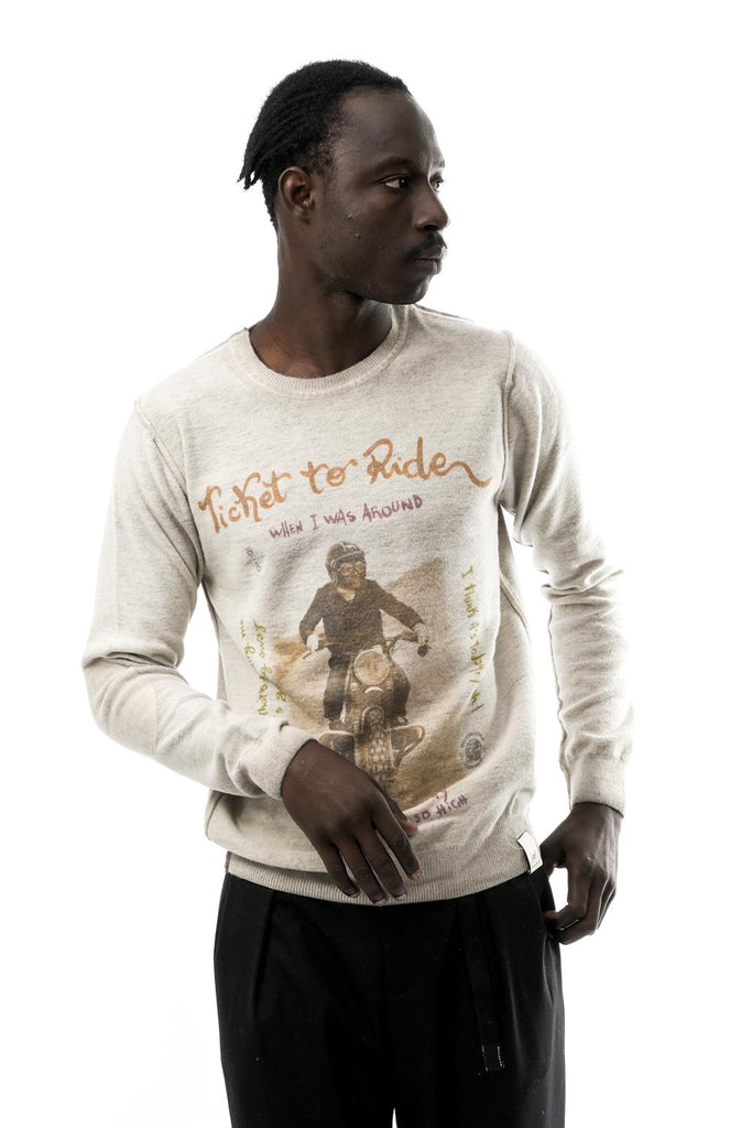 Maglia Uomo Bob BRISTOL PRINT70 TABACCO BRISTOL PRINT70 TABACCO Bob 