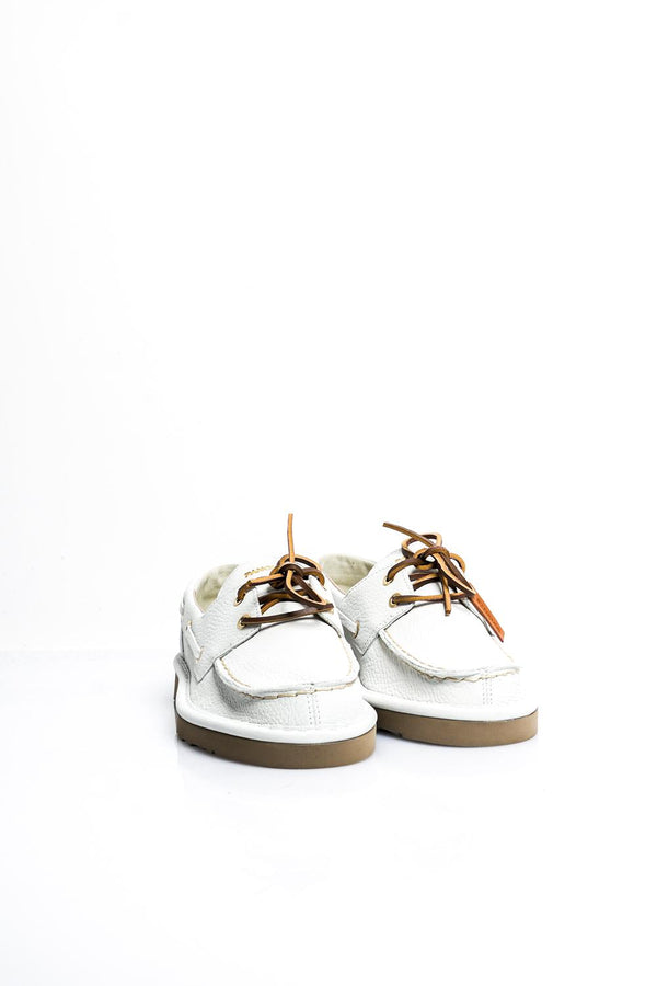 Scarpe Donna P019 LACE-UP P019W001 NUBUCK WHITE Panchic 