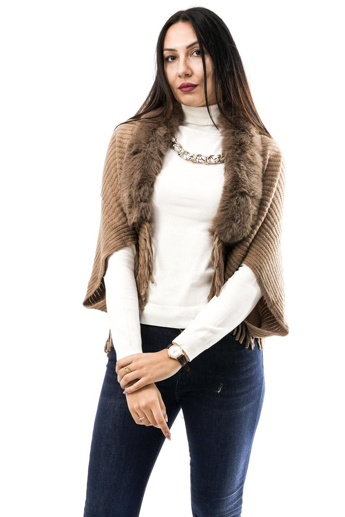 Cappa Donna WARDA.7002511 TOFFEE Rino & pelle 