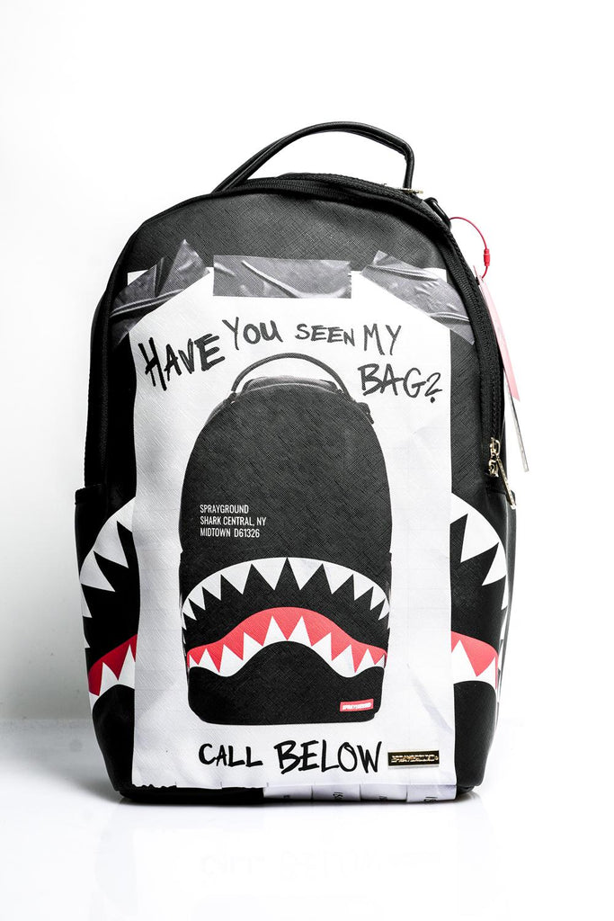 Zaino Unisex MISSING BAG FLYER ON BAG WITH REAL CUT S 910B8735NSZ Sprayground 