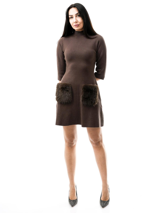 Abito Donna No Secrets NS139 CIOCCOLATO NS139 CIOCCOLATO No Secrets 