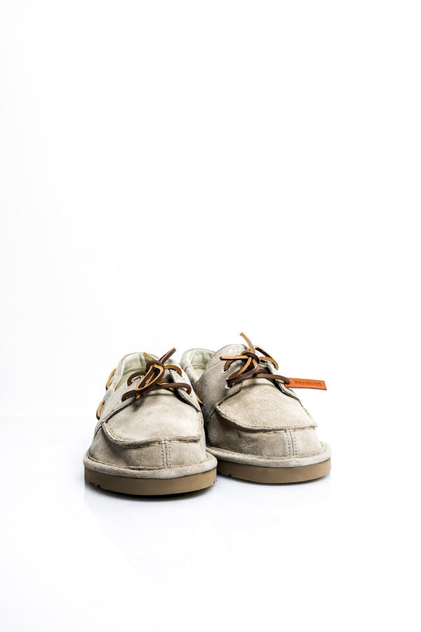 Scarpe Uomo P019 LACE-UP P019M001 SUEDE DOVE GREY Panchic 