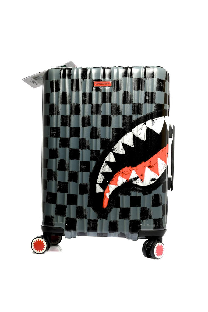 Sprayground SHARKS IN PARIS PAINT GRAY CARRY ON LUGG910CL208NSZ