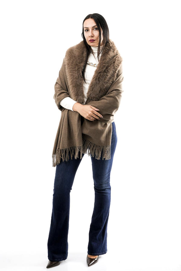 Cappa Donna WENDY.7002511 TOFFEE Rino & pelle 