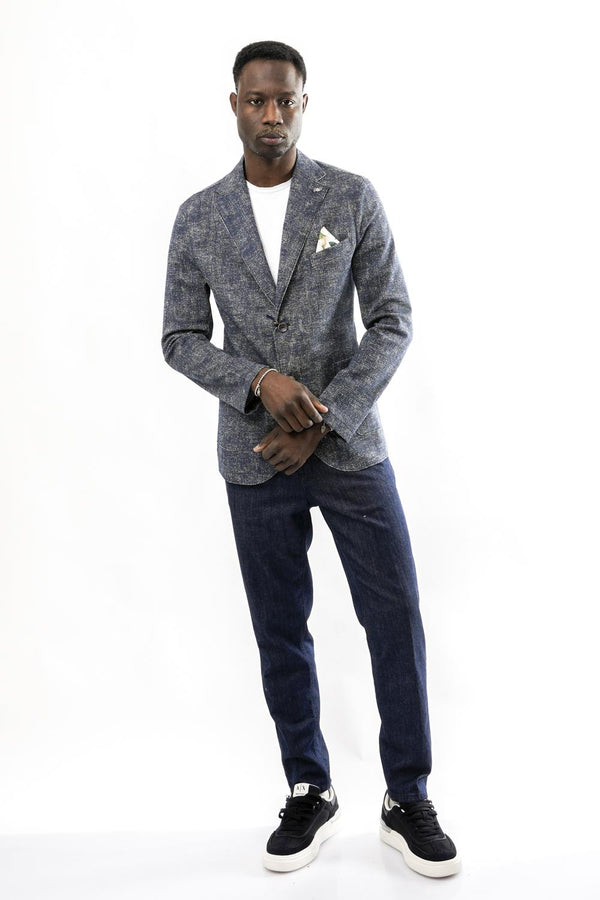 Giacca Uomo EASYX 585 T585 BLU Bob 