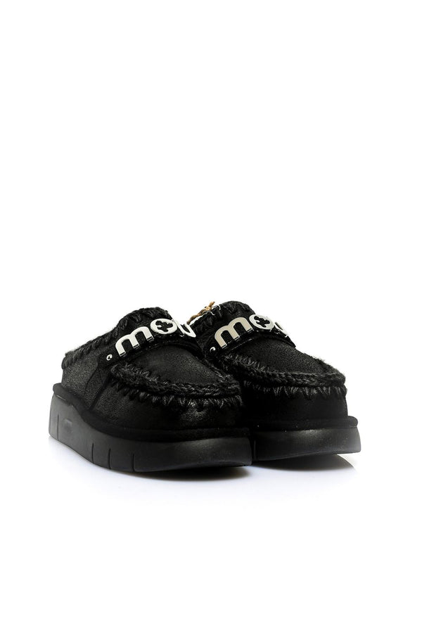 Ciabatta Donna Mou BOUNCE CLOG SPECIAL LEATHER CBKG BOUNCE CLOG SPECIAL LEATHER CBKG Mou 