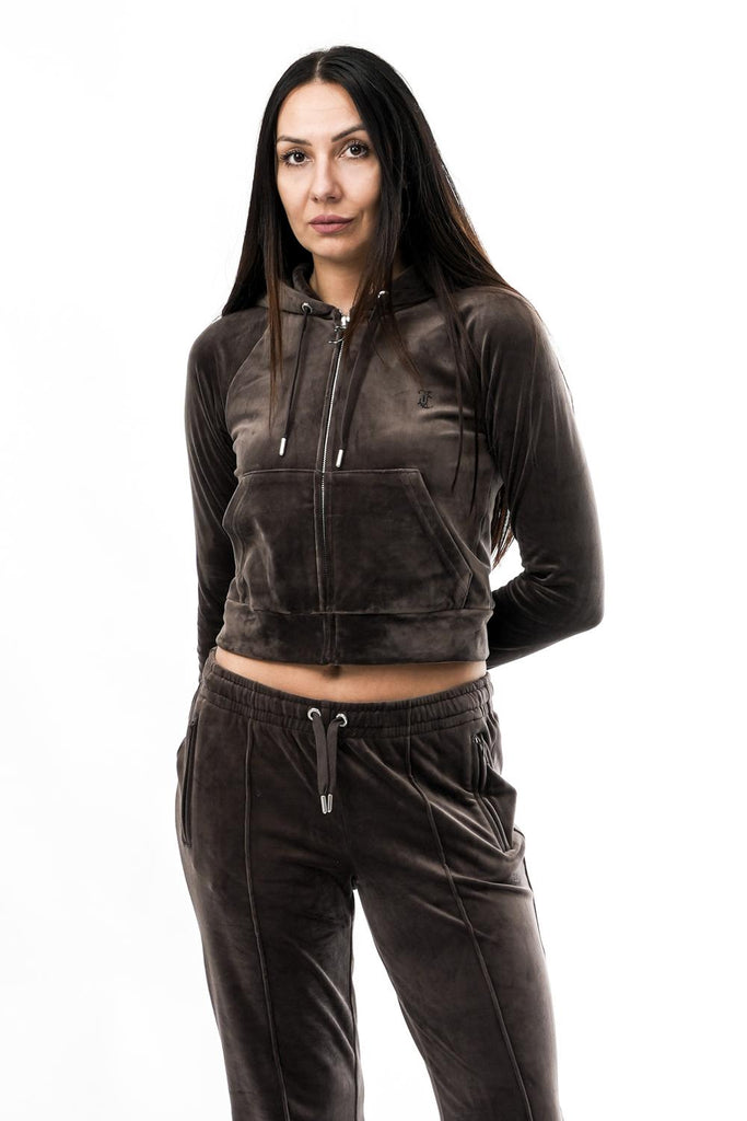 Felpa Donna MADISON OUTLINE HOODIE VIJH70698WPFJB7 Juicy Couture 