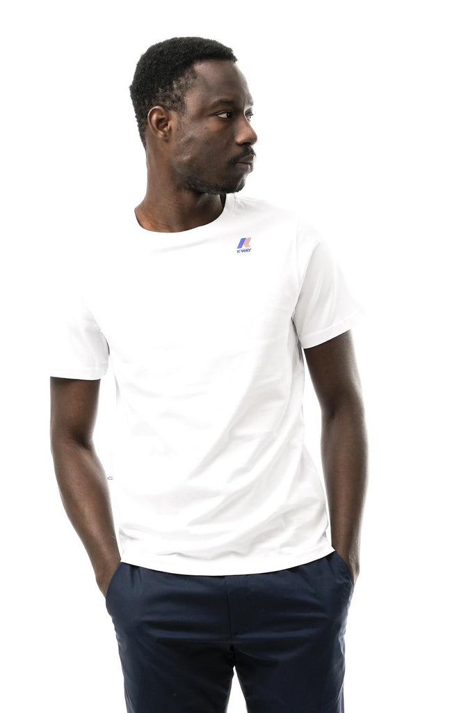 T-shirt Uomo K-way  LEONIDE K7142KW 001 LEONIDE K7142KW 001 K-way 