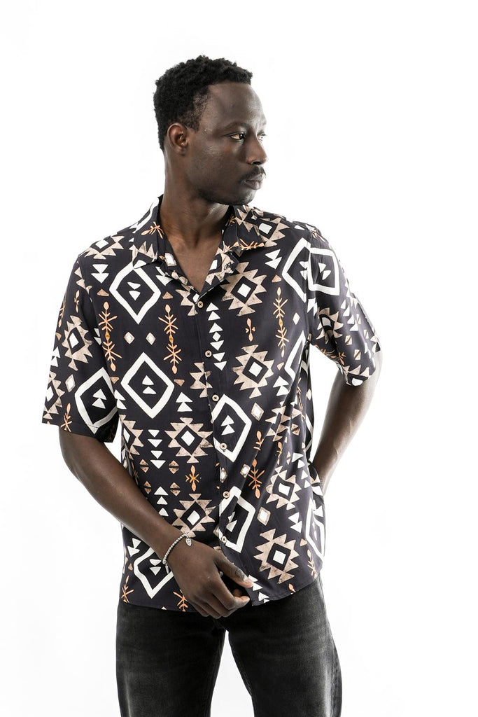 Camicia Uomo Tooco BWL UXMAL BLACK BWL UXMAL BLACK Tooco 