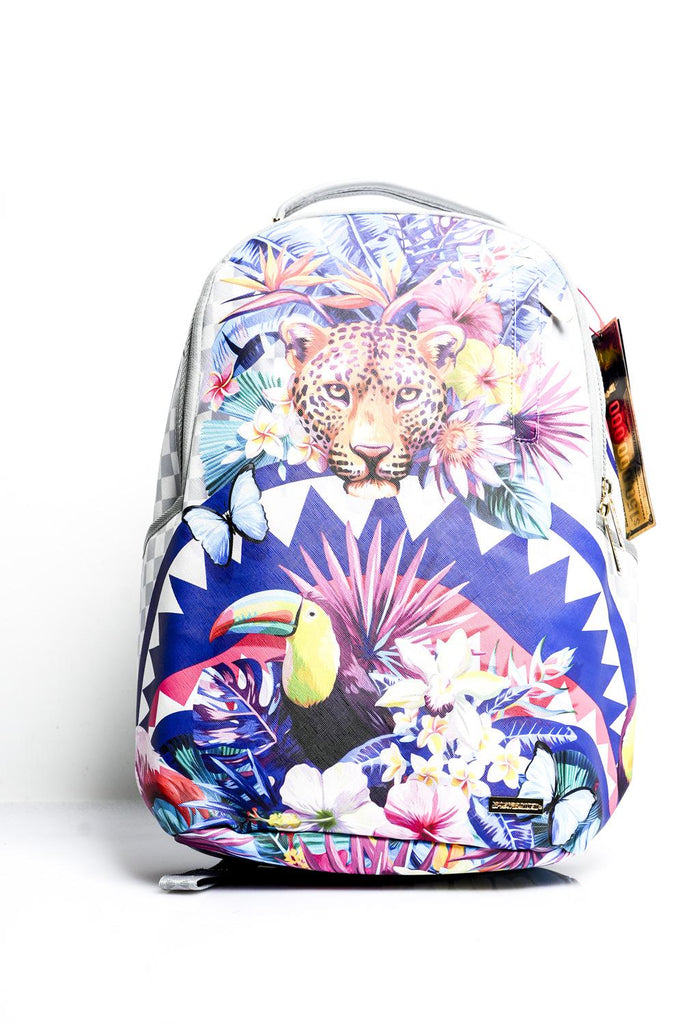 Zaino Unisex FLOWERING JUNGLE SHARK BACKPACK 910B8625NSZ Sprayground 
