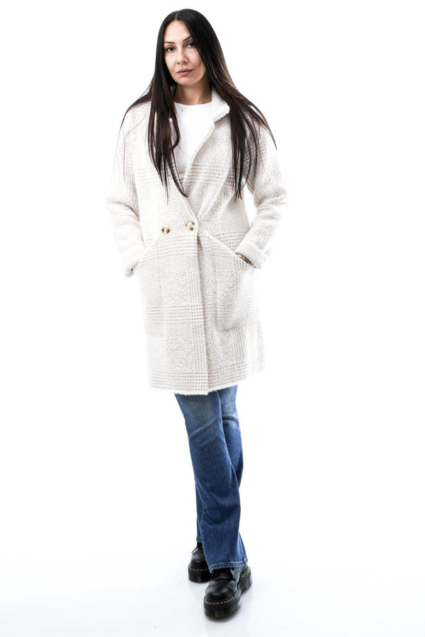 Cappotto Donna MADINA.5012511 STONE CHECK Rino & pelle 