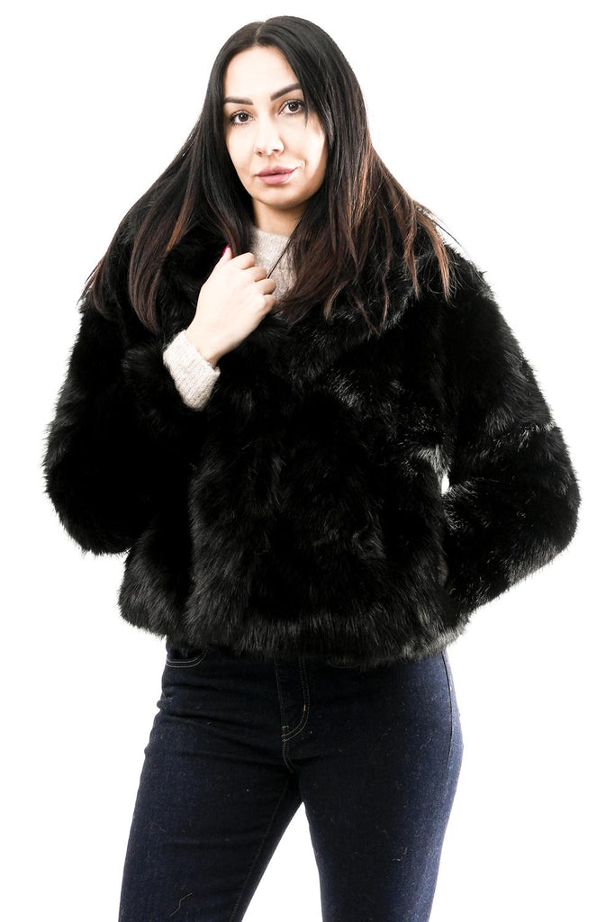 Pelliccia Donna Le Voliere WW25C038B BLACK WW25C038B BLACK Le Voliere 