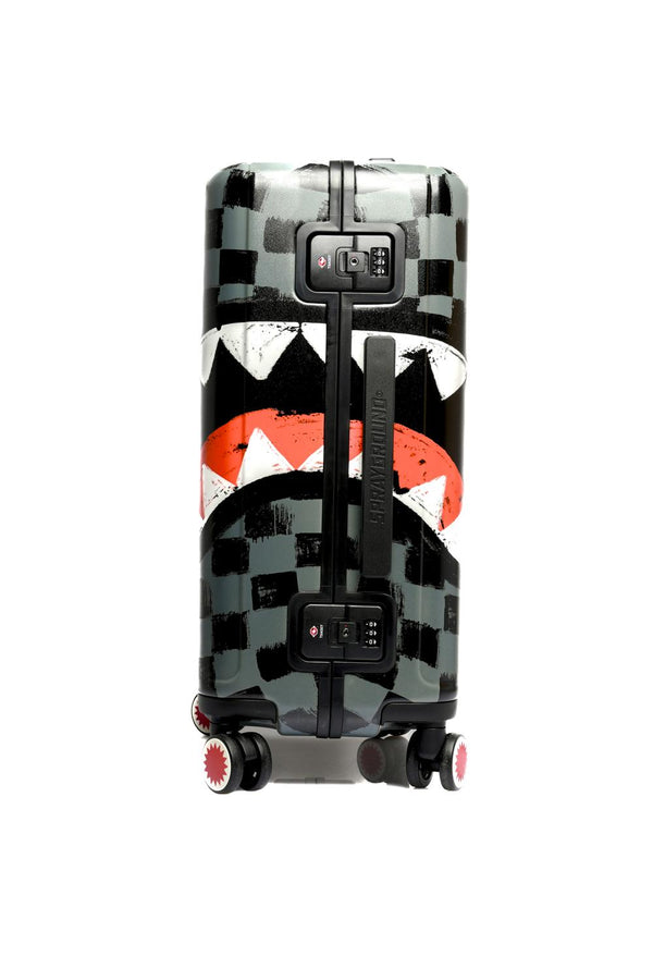 Sprayground SHARKS IN PARIS PAINT GRAY CARRY ON LUGG910CL208NSZ