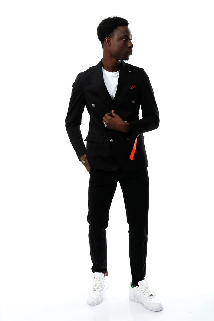 Completo Uomo Bharnaba SENEGAL ABS907 NERO - TFNY Boutique