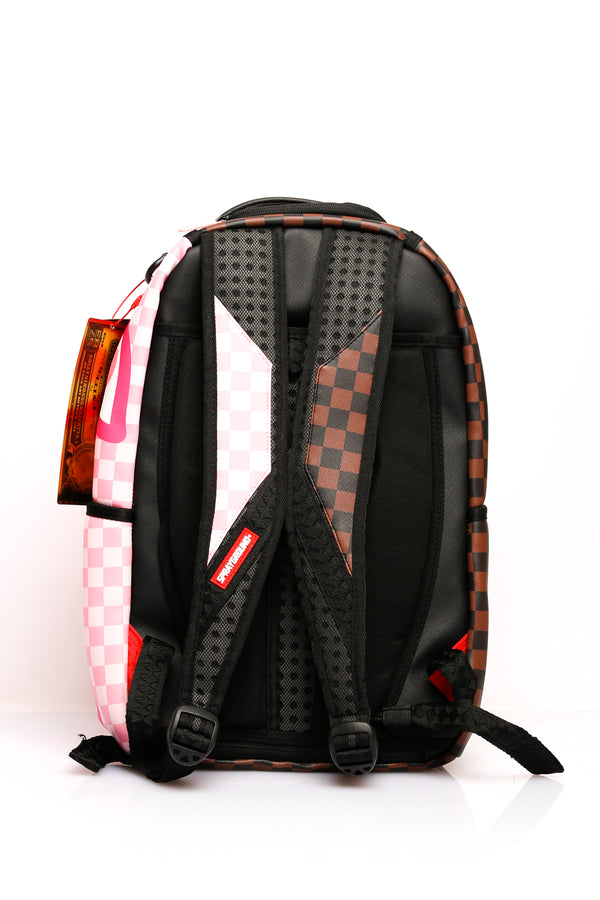 Sprayground Unisex Pink Panther Reveal DLXSV Backpack 910B5468NSZ  Brown/Pink
