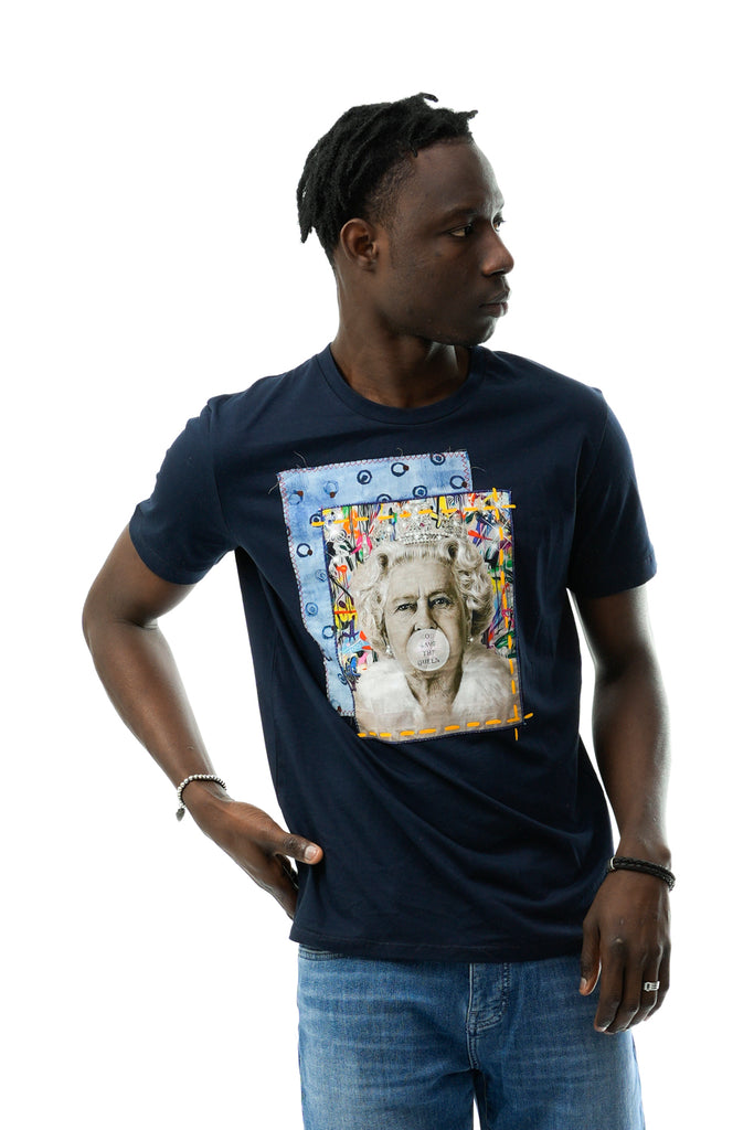 T-shirt Uomo Bob ICON VR0263 BLU - TFNY Boutique