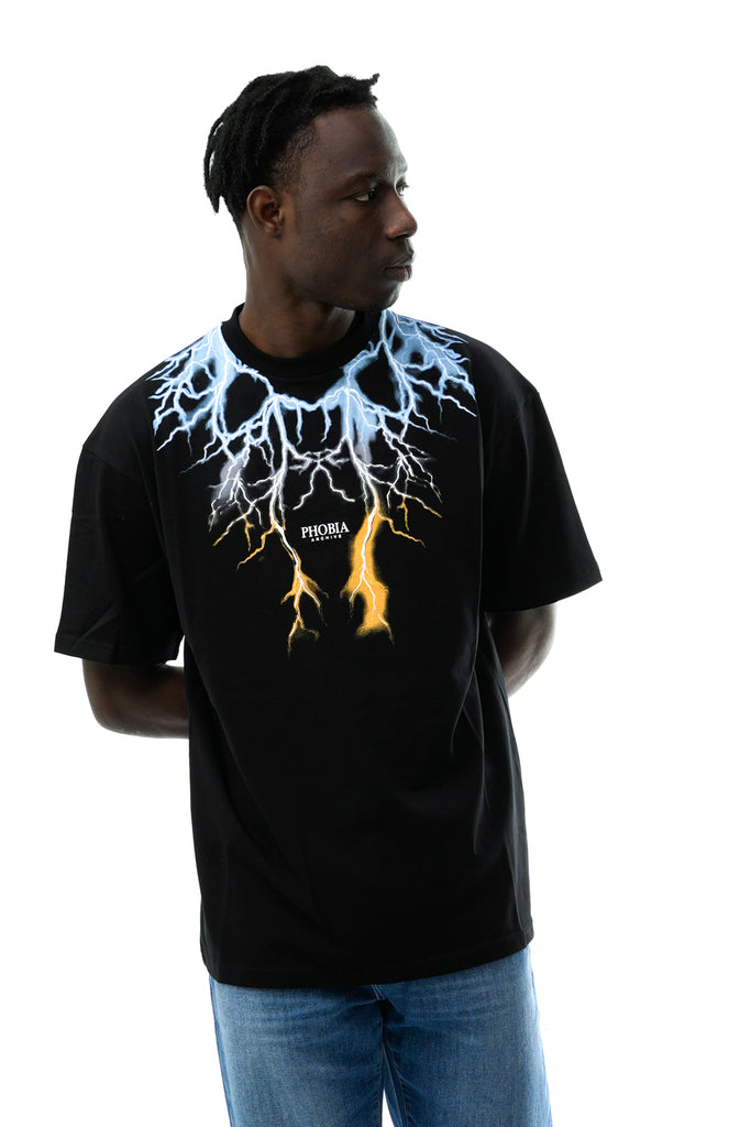 T-shirt Uomo Phobia PH00540 BLACK - TFNY Boutique