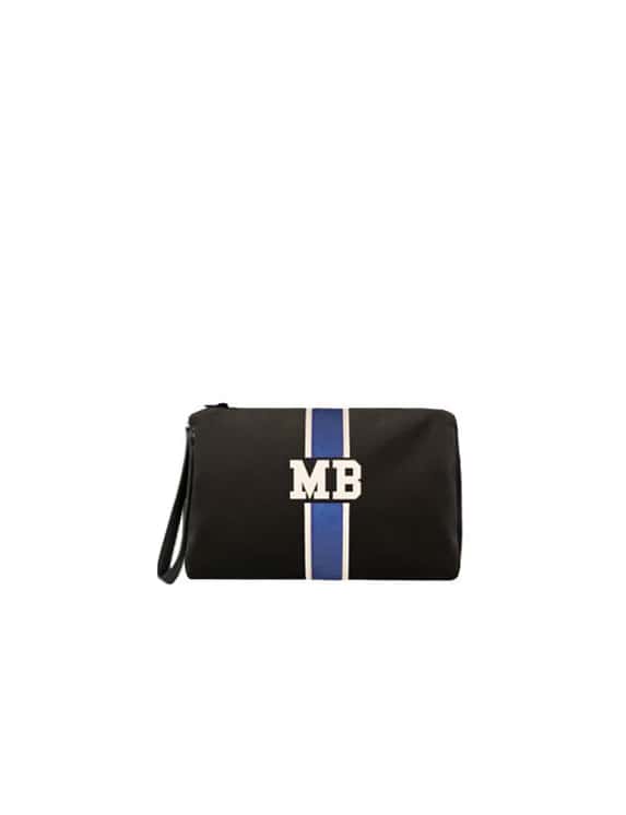Borsa Unisex Mia Bag Personalizzata BEAUTY LUX LEATHER BLACK - TFNY Boutique