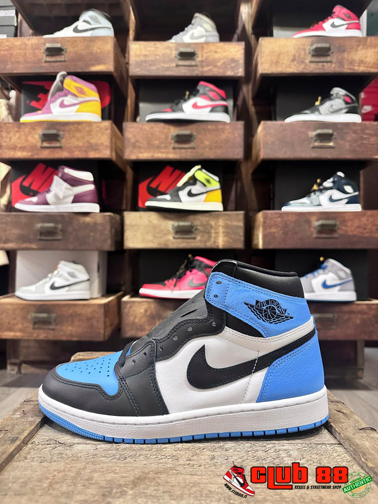 Sneakers Unisex Nike Jordan AIR JORDAN 1 HIGH DZ5485-400 UNIVERSITY BLUE - TFNY Boutique