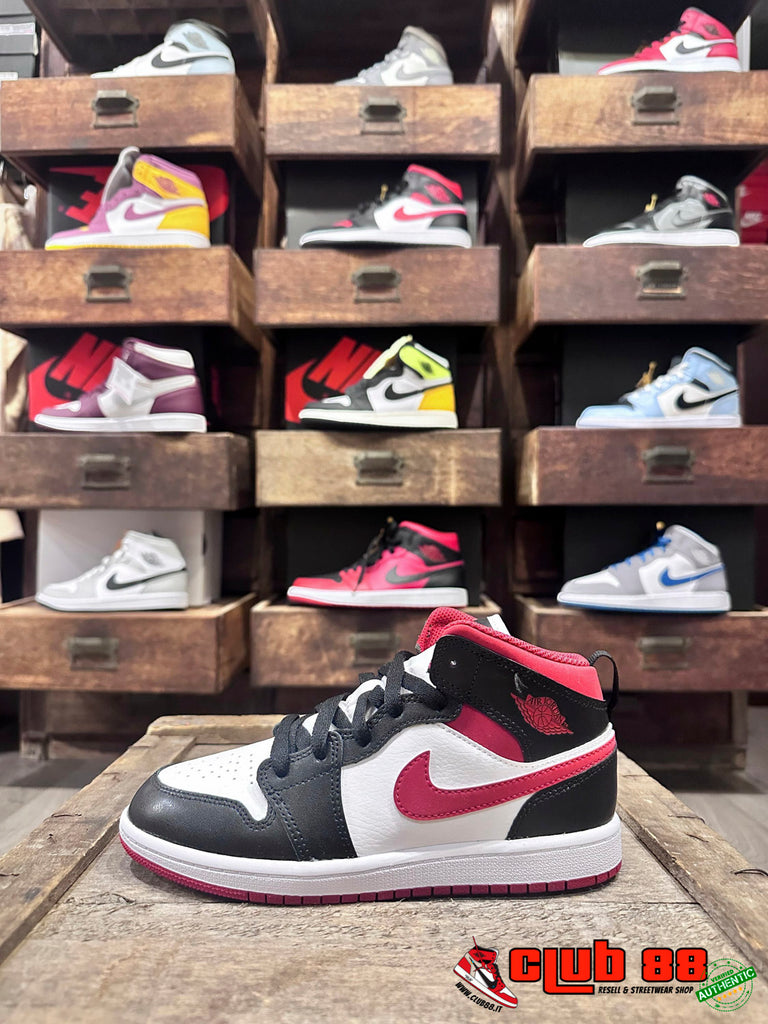 Sneakers Bambino Nike Jordan AIR JORDAN 1 MID PS 640734-122 CHICAGO - TFNY Boutique