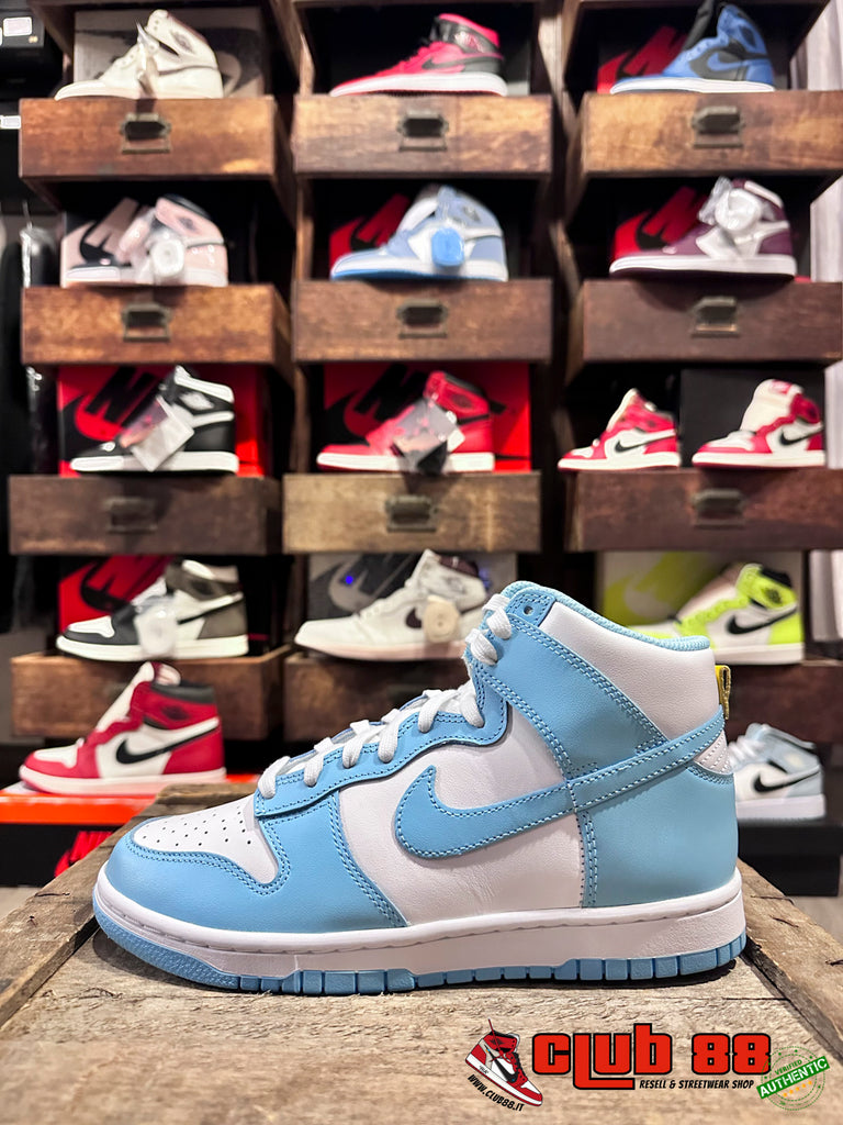 Sneakers Unisex Nike Jordan DUNK HIGH DD1399-401 BLUE CHILL - TFNY Boutique